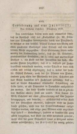212-213 Erwiderung auf eine Injurie (!?)