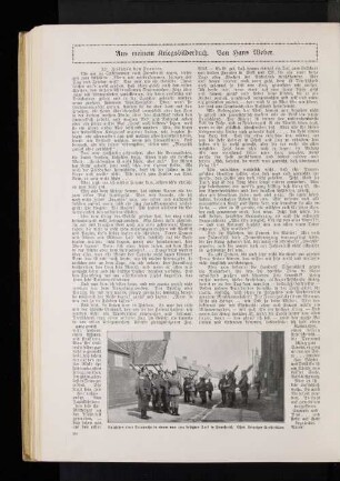 Aus meinem Kriegsbilderbuch. : XII. Zwischen den Fronten.