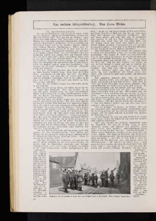 Aus meinem Kriegsbilderbuch. : XII. Zwischen den Fronten.