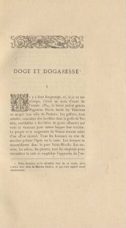 Doge et dogaresse