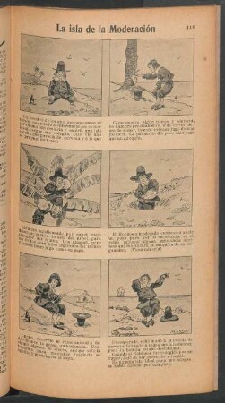La isla de la Moderación - [Cómic]