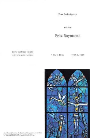Boymanns, Fritz