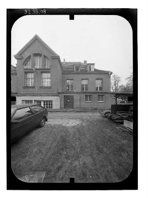 Eberswalde, Schicklerstraße 5. Alte Forstakademie (1793, Umbau 1903). Rückseite (Teilansicht)