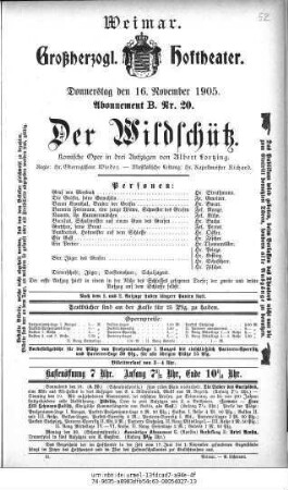 Der Wildschütz