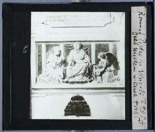 Rom, S. Pietro in Vincoli : Grab des Nikolaus von Kues, Relief