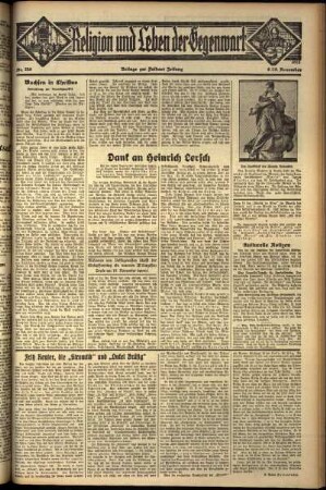 Vierte Ausgabe vom Samstag, den 09. November 1935.