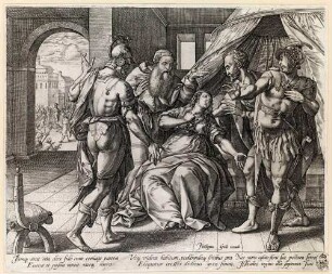 Selbstmord der Lucretia; Blatt 4 aus der Folge: Die Geschichte der Lucretia