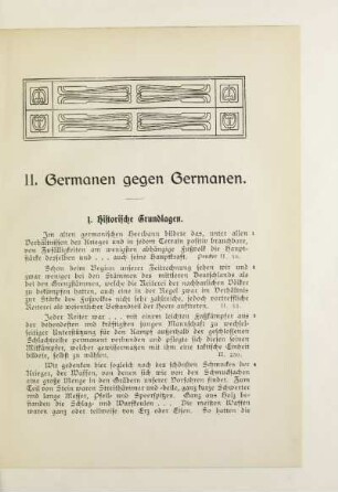 II. Germanen gegen Germanen