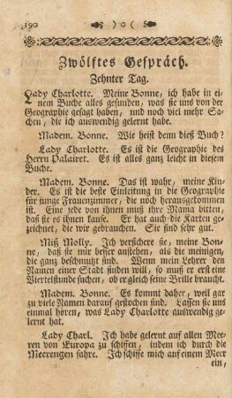 Zwölftes Gespräch
