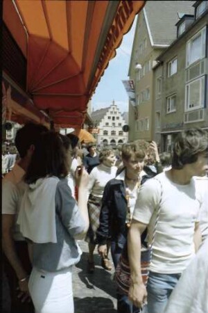 Freiburg: Fußgängerverkehr in der Eisenstraße