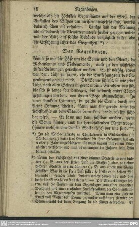 Der Regenbogen