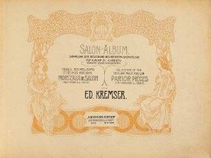 Salon-Album : Sammlung der besten und beliebtesten Salonstücke für Klavier zu 4 Händen, 1