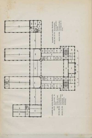 Museum für Naturkunde. Grundriss vom zweiten Stockwerk