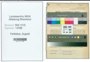 Entnazifizierung August Farbelow , geb. 05.01.1894 (Polizeimeister)