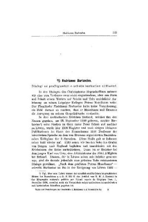 Hadrianus Barlandus : [die lateinischen Schülergespräche der Humanisten]