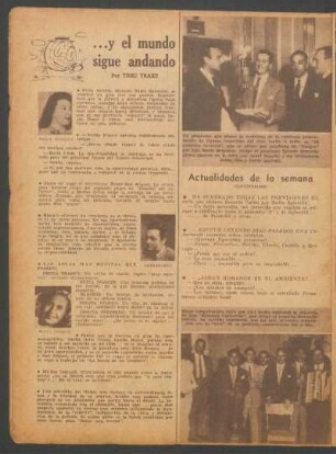 ...y el mundo sigue andando