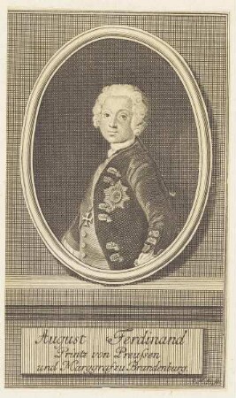 Bildnis des August Ferdinand Printz von Preussen