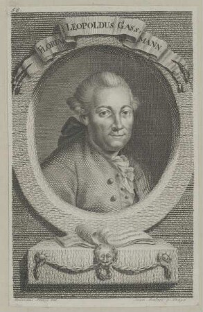 Bildnis des Floria. Leopoldus Gassmann