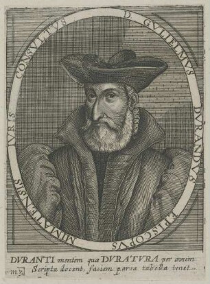 Bildnis des Guilelmus Durantis