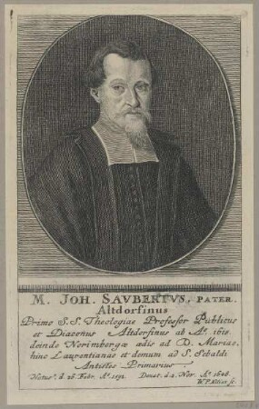 Bildnis des Joh. Savbertvs