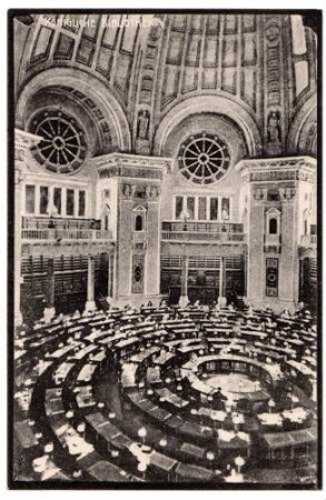Postkarte Königliche Bibliothek Berlin, 1917