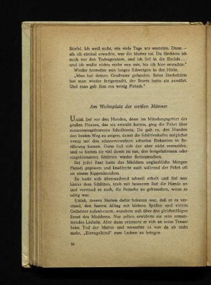 Am Wohnplatz der weißen Männer