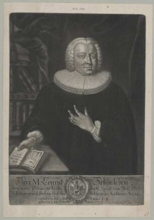 Bildnis des Conrad Schönleben