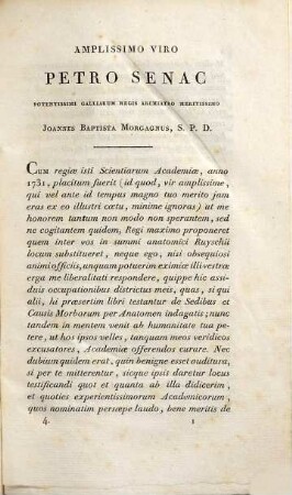 De sedibus et causis morborum per anatomen indagatis : libri quinque: in quibus continentur dissectiones et animadversiones propemodum innumerae, medicis, chirurgis, anatomicis profuturae, 4