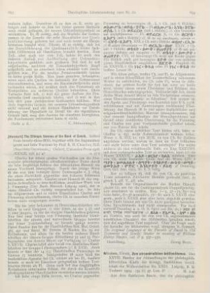 653-654 [Rezension] Charles, R. H. (Ed.), Henoch. The Ethiopic Version of the Book of Enoch