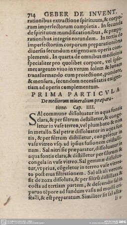 Prima Particula.