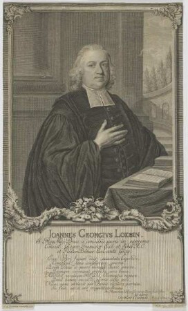 Bildnis des Ioannes Georgivs Loebin