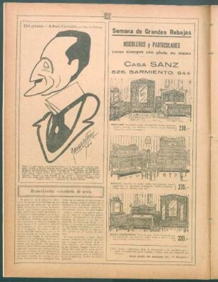 Del gremio.- Arturo Gavazzo - [Ilustración]