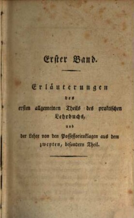 D. Ernst Gottfried Schmidts theoretisch-practischer Commentar über seines Vaters, D. Johann Ludwig Schmidts, practisches Lehrbuch von gerichtlichen Klagen und Einreden, 1