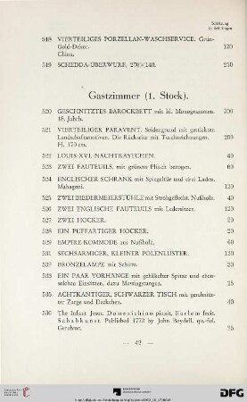 Gastzimmer (1. Stock) (Nr. 520-542)