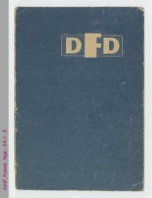 Mitgliedsbücher DDF und IDFF