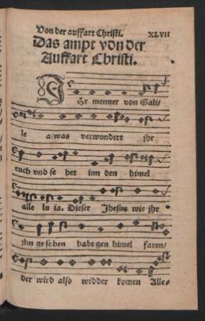 Das ampt von der Auffart Christi.