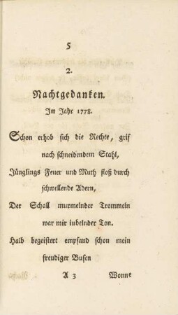 2. Nachtgedanken.