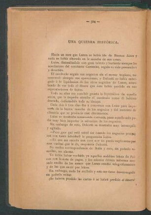 Una quiebra histórica.