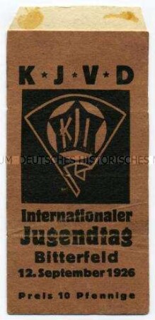 Internationaler Jugendtag des KJVD (Kommunistischer Jugendverband Deutschlands), Bitterfeld
