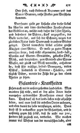 Galanterie-Krankheiten