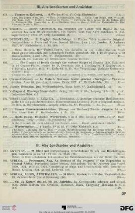 Alte Landkarten und Ansichten (Nr. 890-1095)