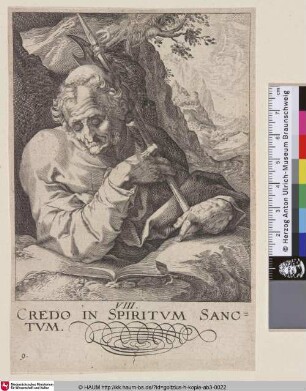 [Der Heilige Mattheus als Einsiedler; St. Matthew; Apostel Mattheüs]