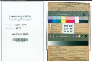Entnazifizierung Ruth Wellborn , geb. 08.02.1922 (Buchhalterin)