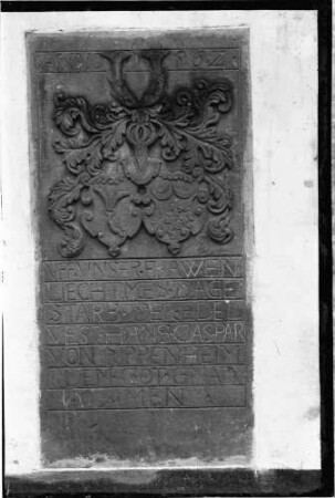 Kenzingen Sankt Laurentius Kirche Epitaph Caspar von Rippenheim (gestorben 1562)