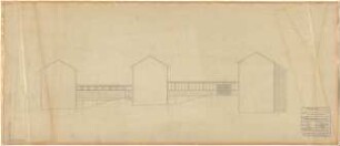 Schneider - Esleben, Paul; Lennestadt - Altenhundem; Gymnasium der Stadt Lennestadt - Giebel (Ansicht von Nordosten)