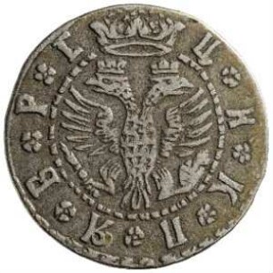 Münze, 10 Kopeken (Griwna), 1709