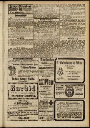 Zweite Ausgabe vom Dienstag, den 18. November 1919.