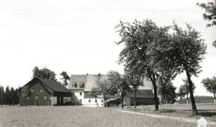 Hermsdorf, Altenberger Straße 7. Fremdenheim zum Zollhaus. Eingangsseite