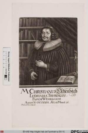 Bildnis Christian Eschenbach