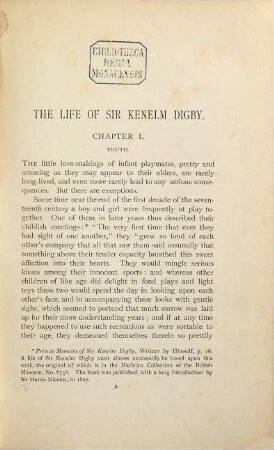The life of Sir Kenelm Digby by one of his descendants ...